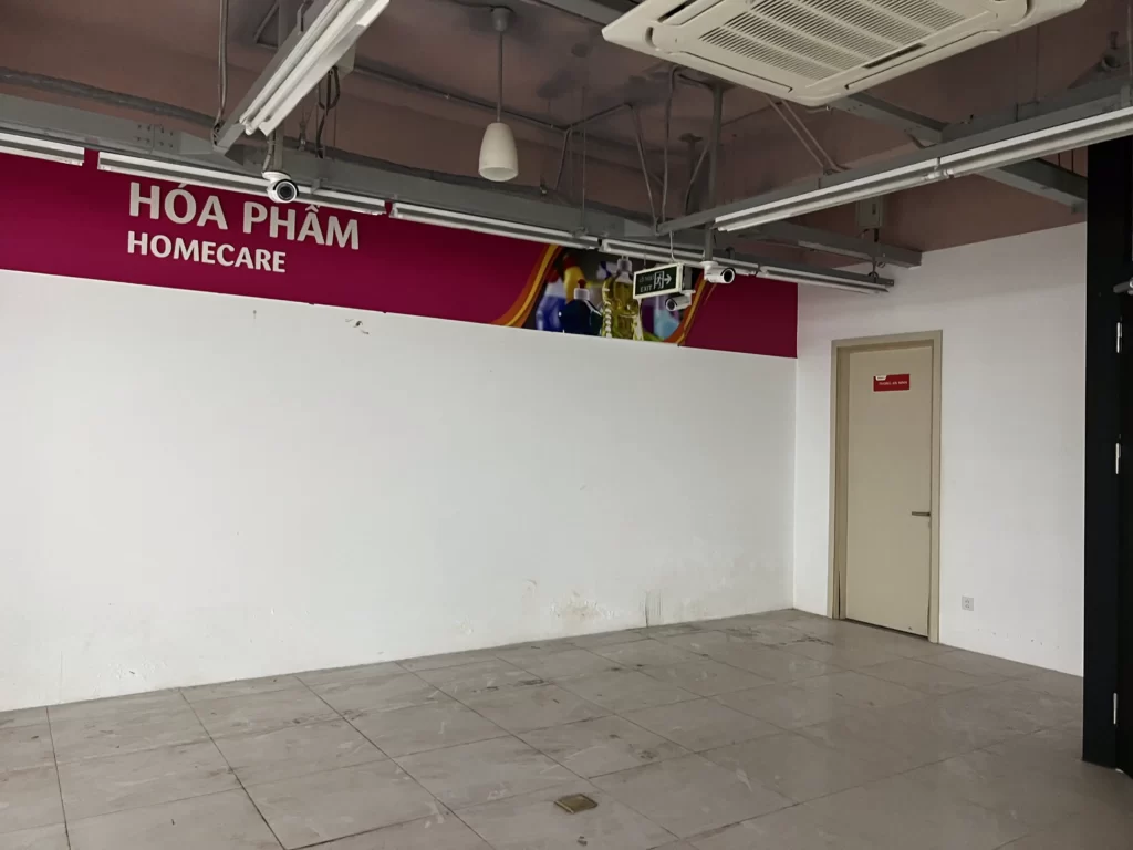 Mặt bằng thương mại tầng 2 tòa nhà Clubhouse Vinhomes Thăng Long