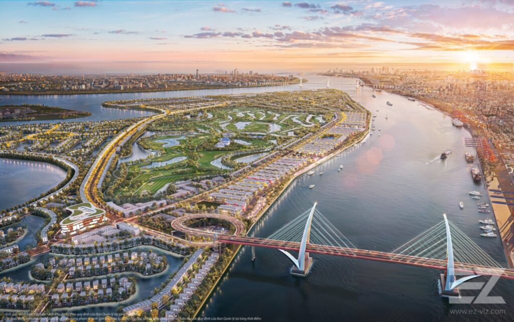 Quy hoạch tổng thể Vinhomes Royal Island Vũ Yên 877 ha với 11 phân khu thấp tầng