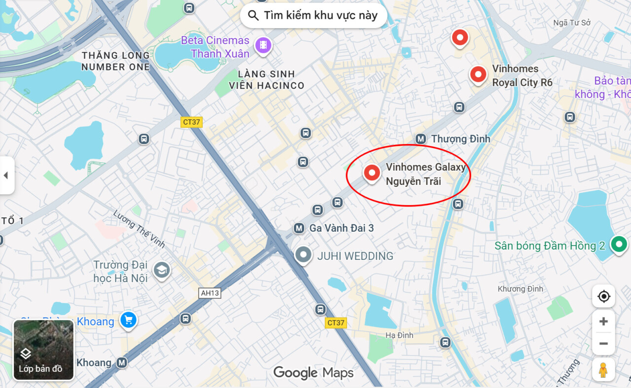 Vị trí Masteri Cao Xà Lá Nguyễn Trãi và kết nối hạ tầng